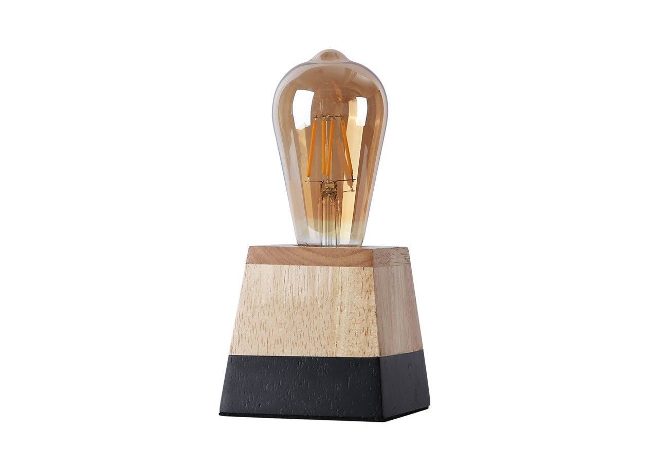 Lampe de table en bois "LAKA" - LN1701-G - Barcelona LED
