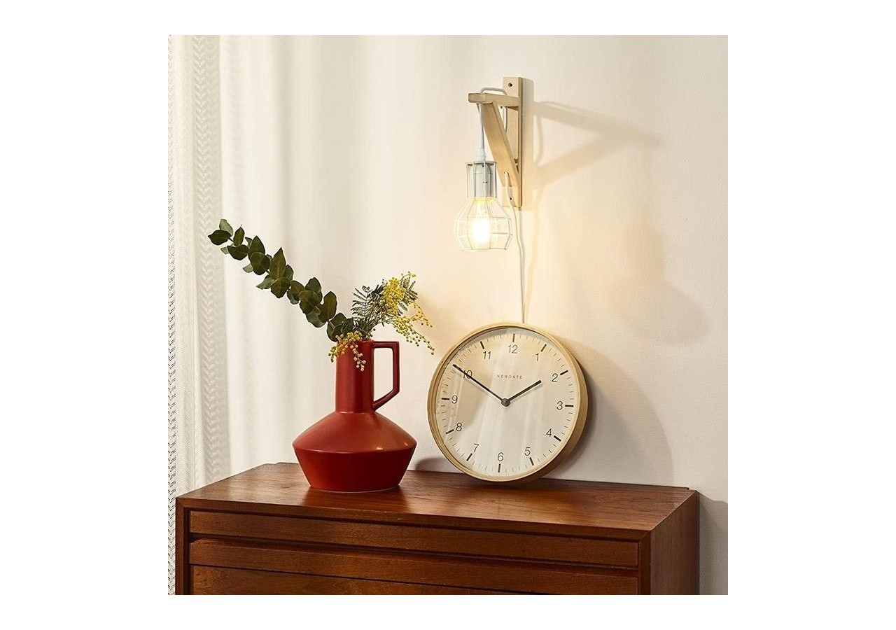 Applique murale en bois et cage "MICA" avec ampoule de 4W 2000K - LN124-B - Barcelona LED