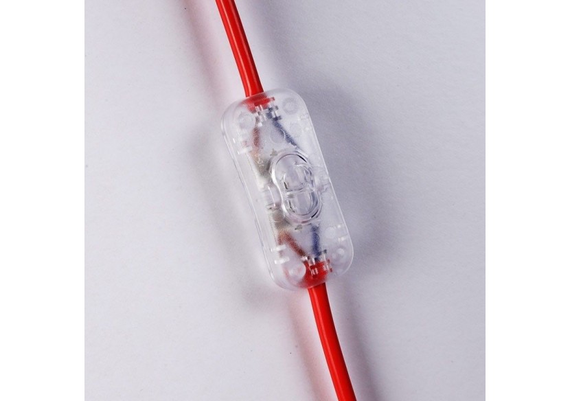 Applique murale en bois et cage "MICA" avec ampoule de 4W 2000K - LN124-R - Barcelona LED