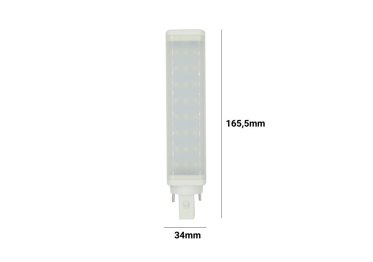 Ampoule PL LED G24 11W 960lm - B1360-BF - Barcelona LED
