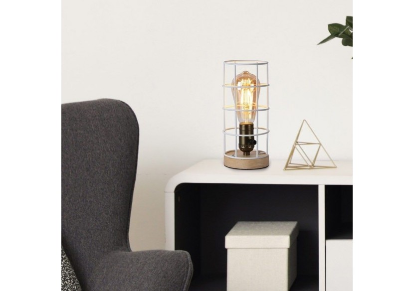 Lampe de table de style industriel "GREGOR" - LV423-B - Barcelona LED