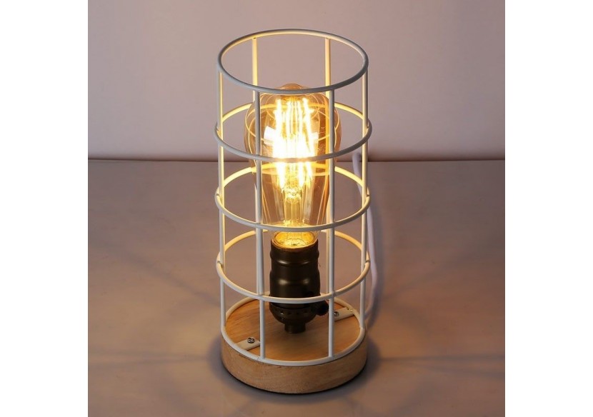 Lampe de table de style industriel "GREGOR" - LV423-B - Barcelona LED