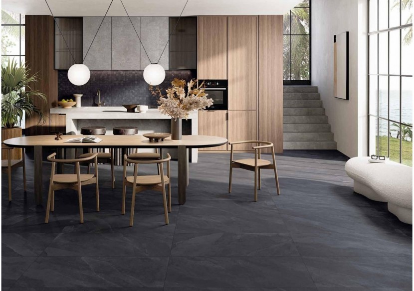Ombra 120x120 Lave - Carrelage intérieur en Grès Cérame avec pâte colorée (GM) Rectifié - T200030
