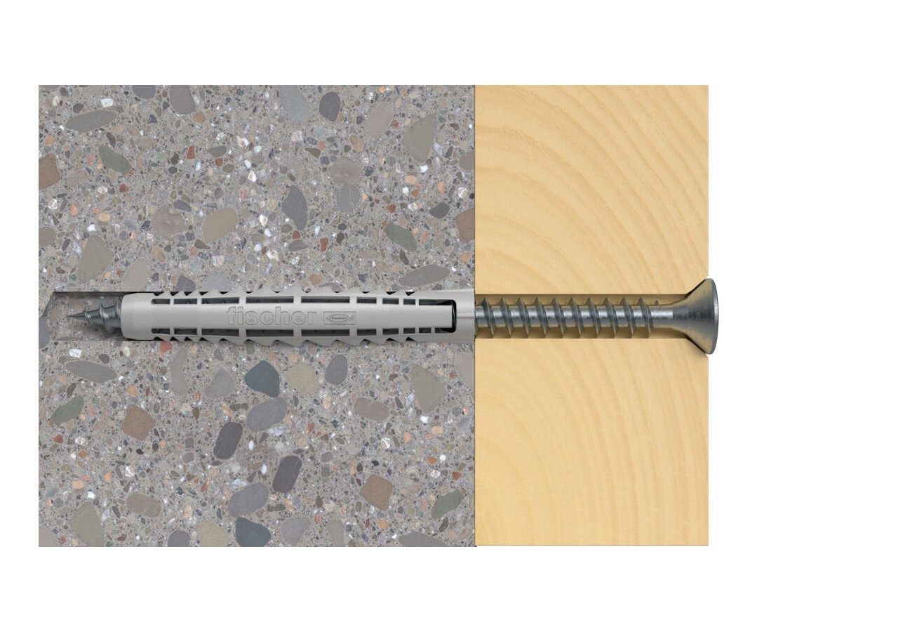 Cheville nylon à expansion SX8x65 Boite de 50