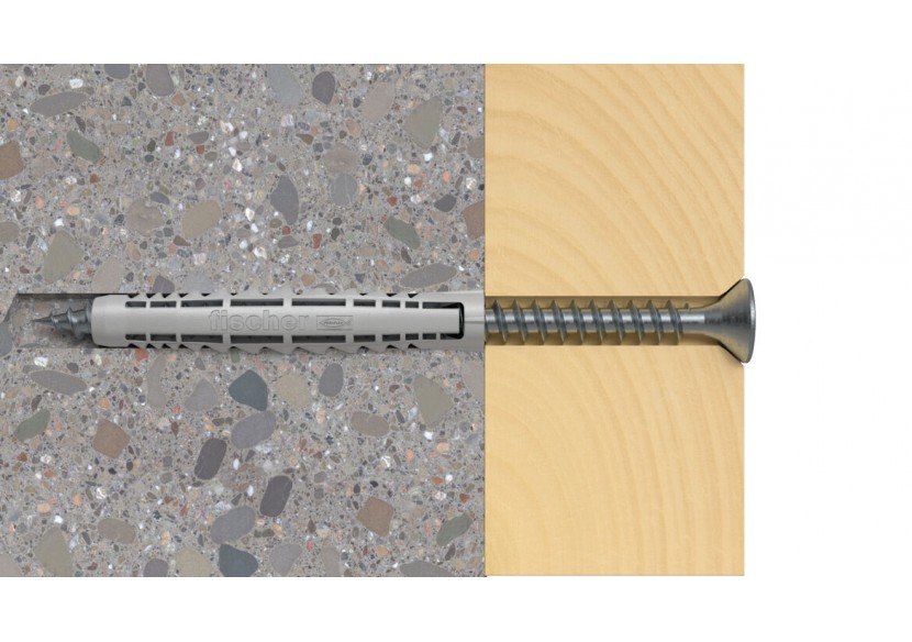 Cheville nylon à expansion SX8x65 Boite de 50