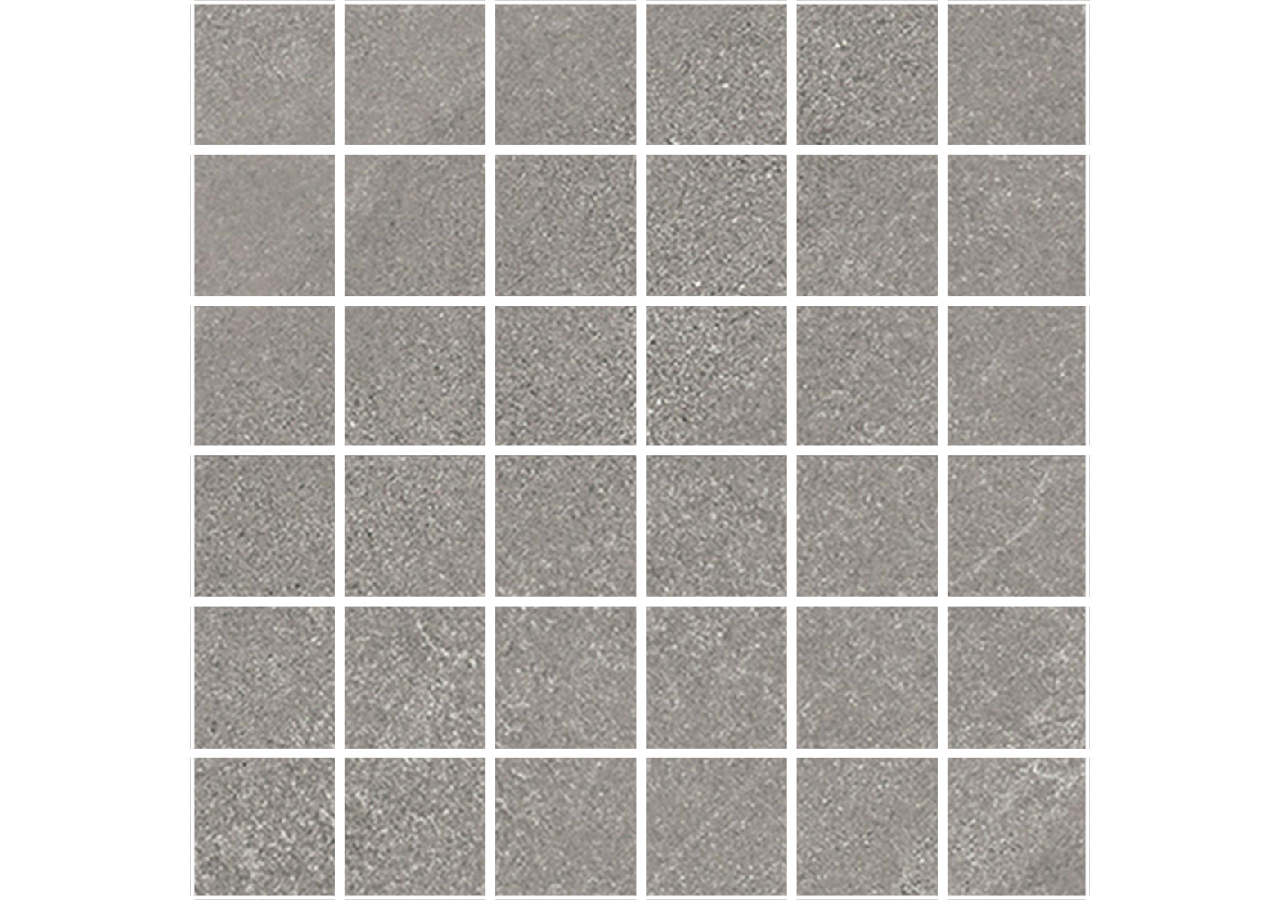 Ombra 30x30 Gris - Mosaique en Grès Cérame avec pâte colorée (GM) Rectifié - 7278011