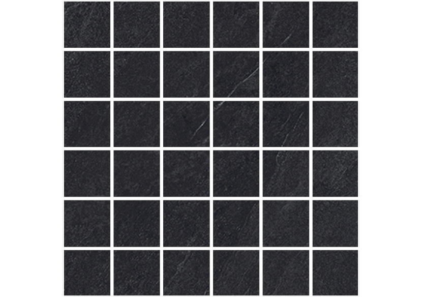 Ombra 30x30 Lave - Mosaique en Grès Cérame avec pâte colorée (GM) Rectifié - 7278013