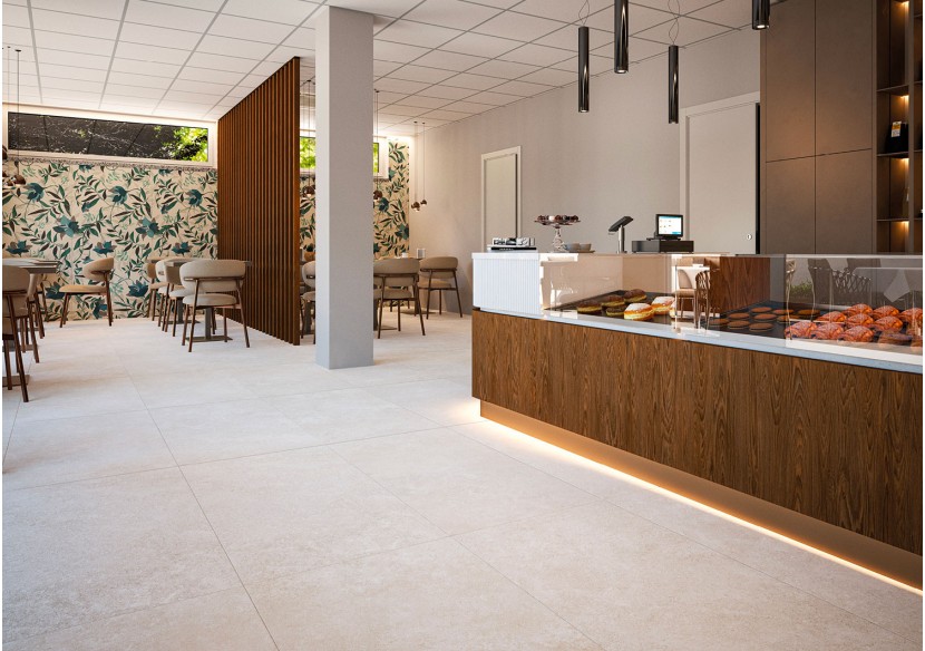 Primo 30x60 Blanc - Carrelage intérieur en Grès Cérame avec pâte colorée (GM) Rectifié - 8200636