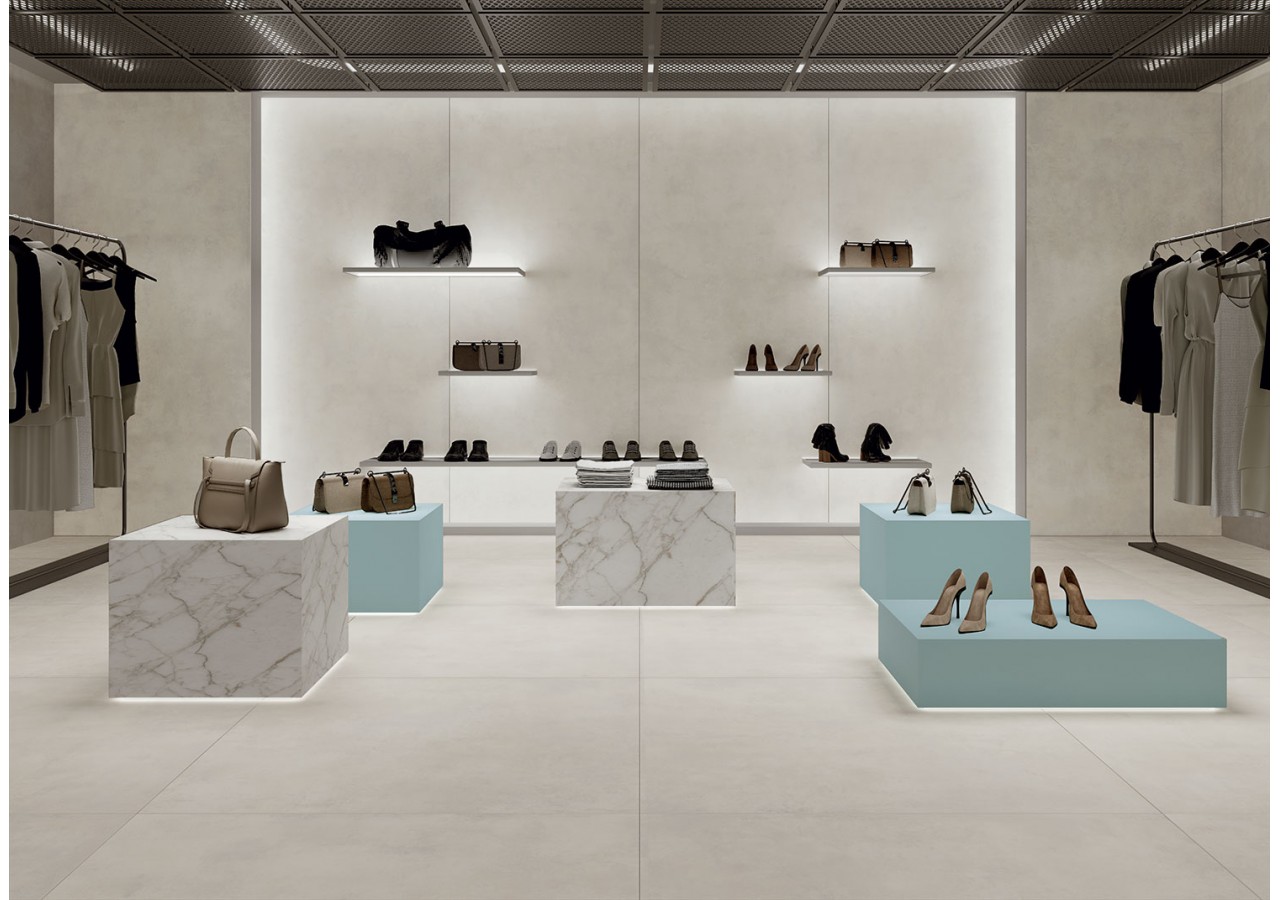 Arte 120x278 Blanc - Carrelage intérieur en Grès Cérame avec pâte colorée (GM) Rectifié - T200089