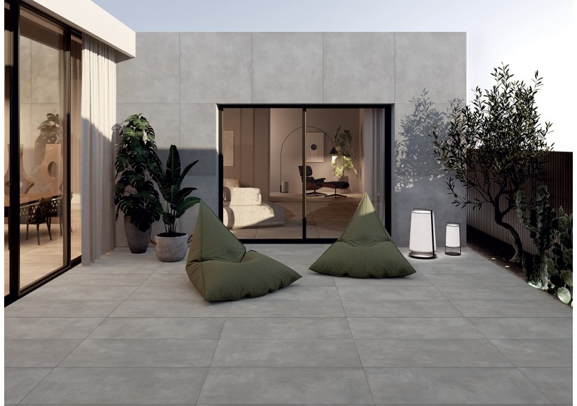 Arte 60x120 Fumo - Carrelage extérieur en Grès Cérame avec pâte colorée (GM) Rectifié antidérapant - 8200761