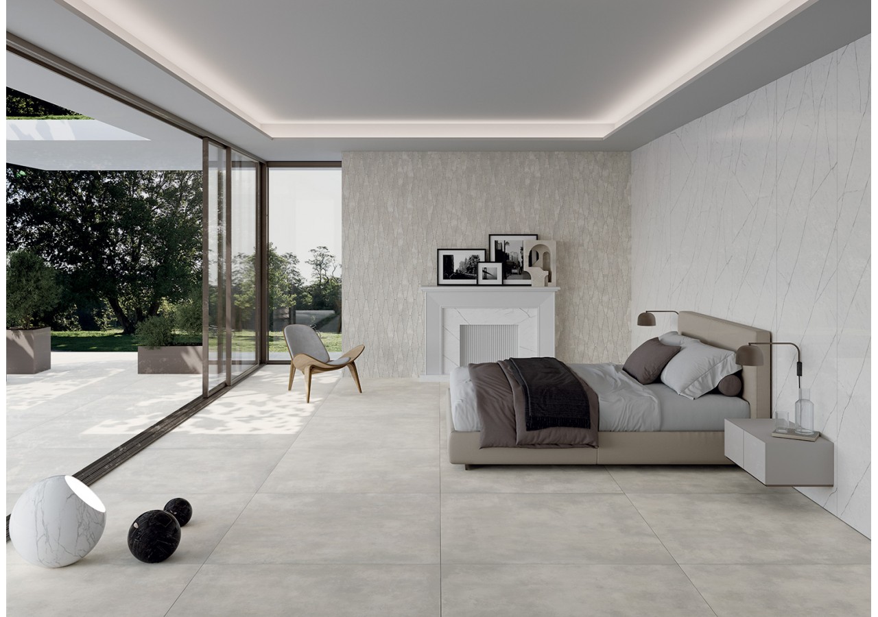 Arte 60x120 Greige - Carrelage intérieur et extérieur en Grès Cérame avec pâte colorée (GM) Rectifié antidérapant - 8200746