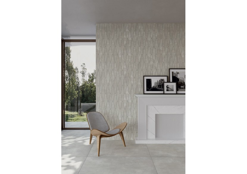 Arte 60x120 Greige - Carrelage intérieur en Grès Cérame avec pâte colorée (GM) Rectifié - 8200549