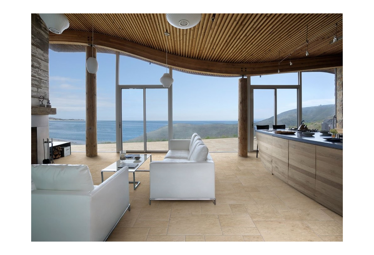 Carrelage sol et mur intérieur et extérieur grès cérame Petra Solis - Panaria : Confort'Mat