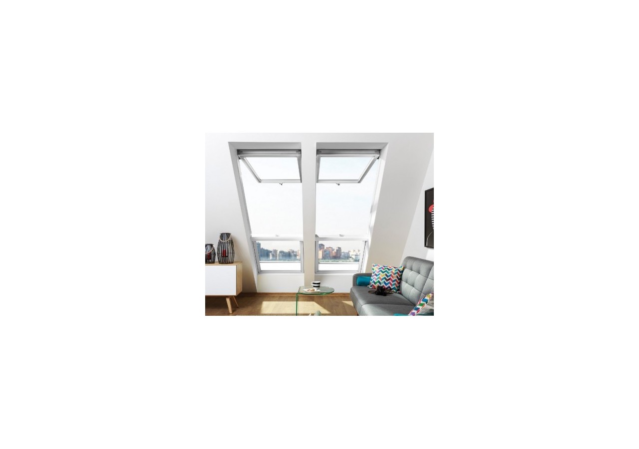 Fênetres de toit 78x140 en bois /acrylique à projection-rotation FPW-V - 87GE07 - Fakro