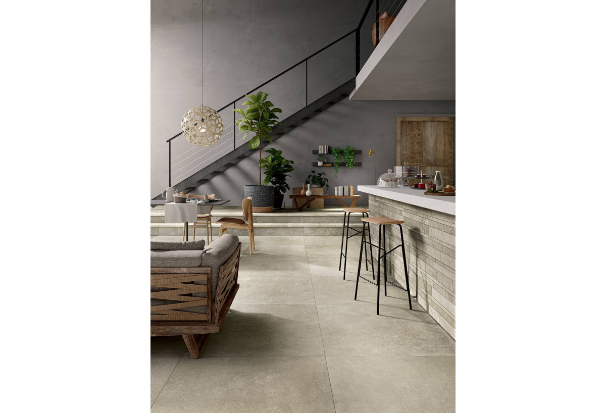 Carrelage sol et mur intérieur et extérieur grès cérame Pierre des rêves - Panaria : Confort'Mat