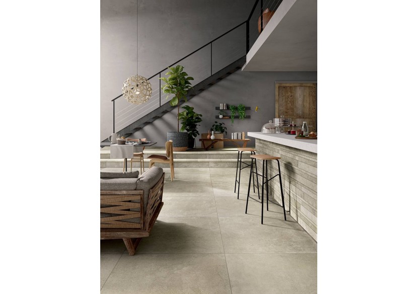 Carrelage sol et mur intérieur et extérieur grès cérame Pierre des rêves - Panaria : Confort'Mat