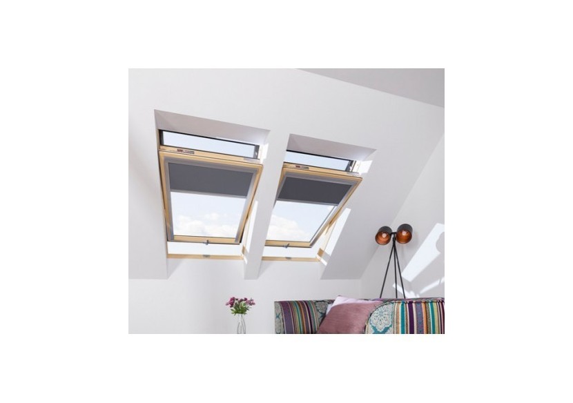 Fênetres de toit 134x98 en bois naturel à rotation FTP-V - 874912 - Fakro