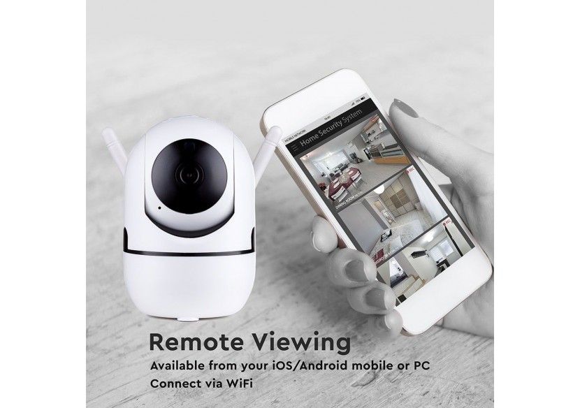 Camera IP 1080P intérieur avec fonction de suivi