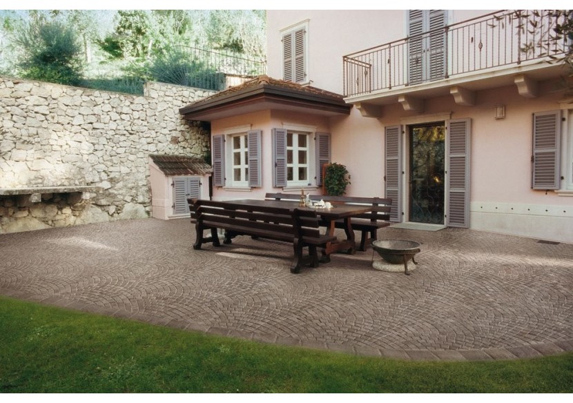 Carrelage sol extérieur grès cérame Pietre  di fanes  - Panaria: Confort'Mat