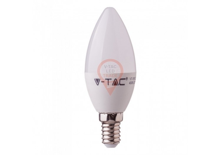 Ampoule LED - 5,5W E14 C37 Bougie 6400K CRI95+