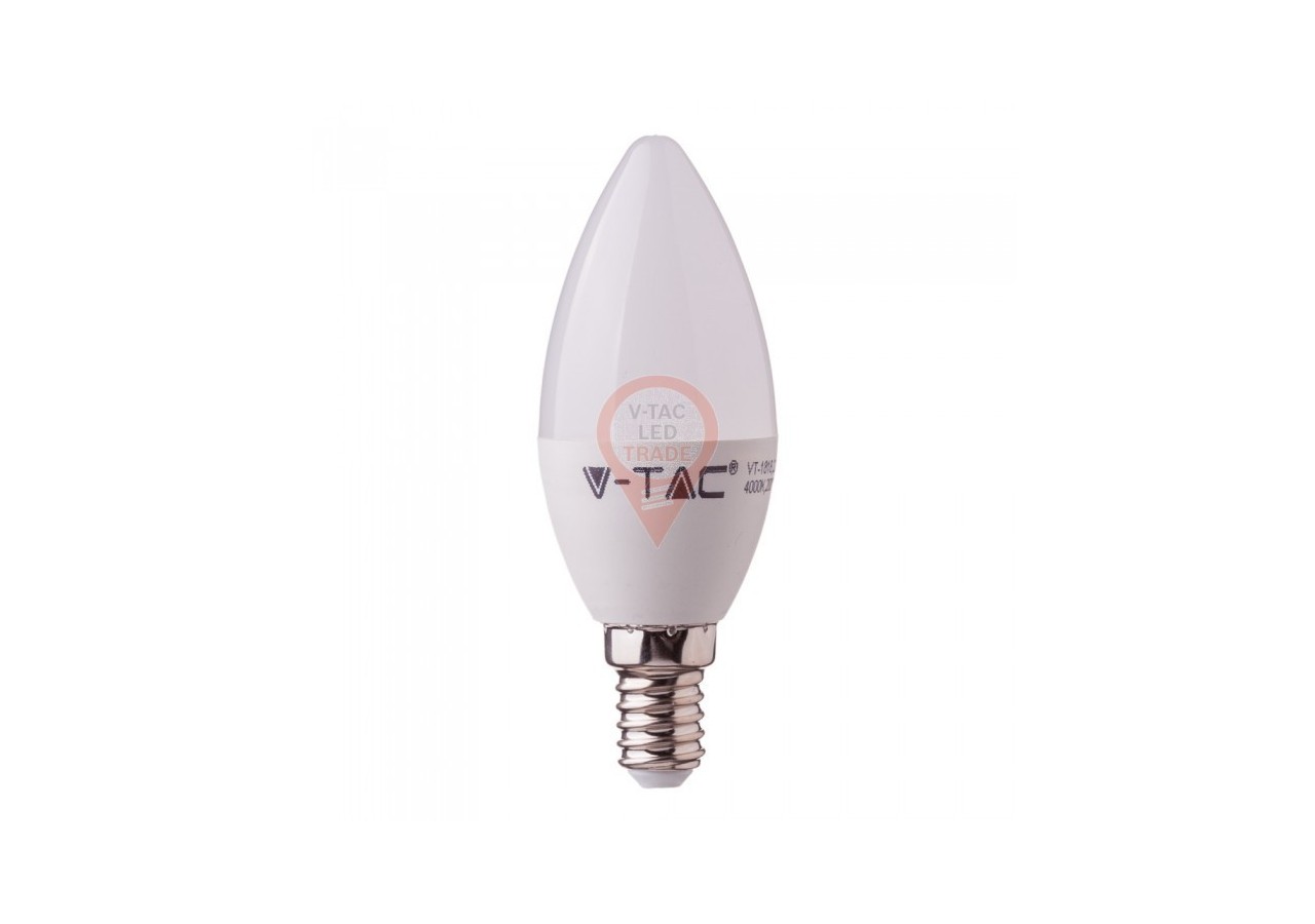Ampoule LED - 5,5W E14 C37 Bougie 6400K CRI95+
