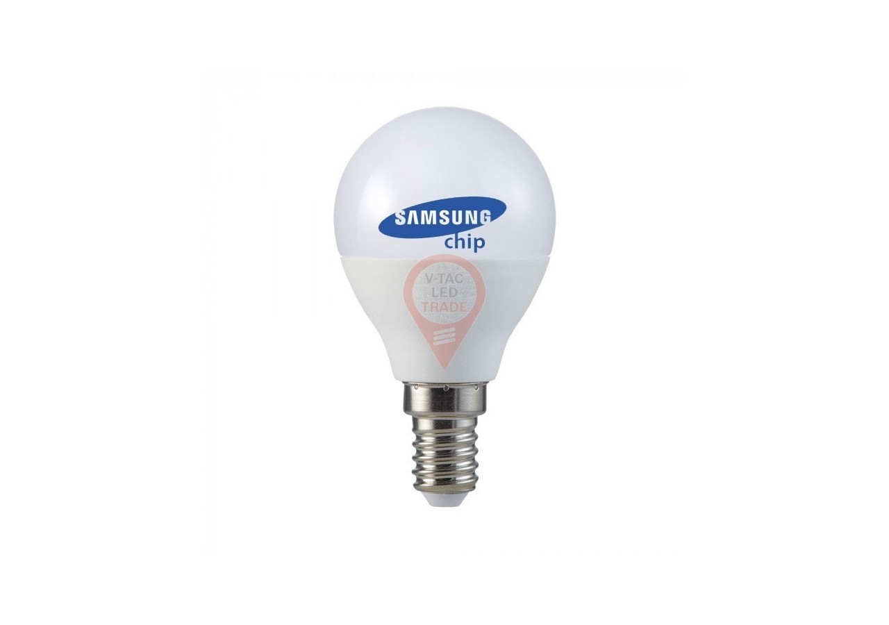 Ampoule LED - Puce SAMSUNG 5,5W E14 P45 Plastique 3000K