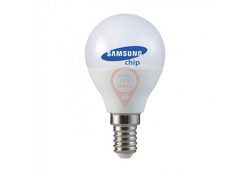 Ampoule LED - Puce SAMSUNG 5,5W E14 P45 Plastique 3000K