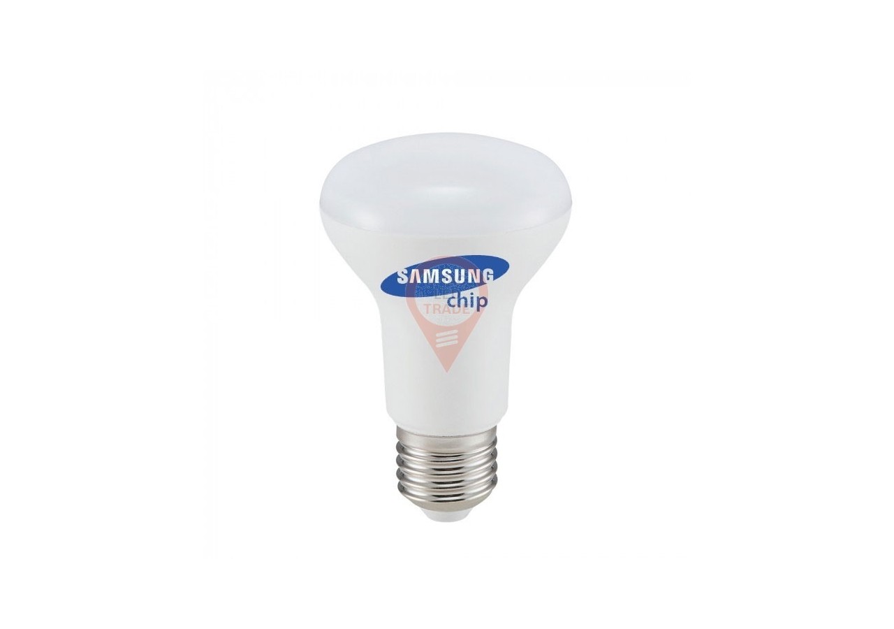 Ampoule LED - Puce SAMSUNG 8W E27 R63 Plastique 3000K