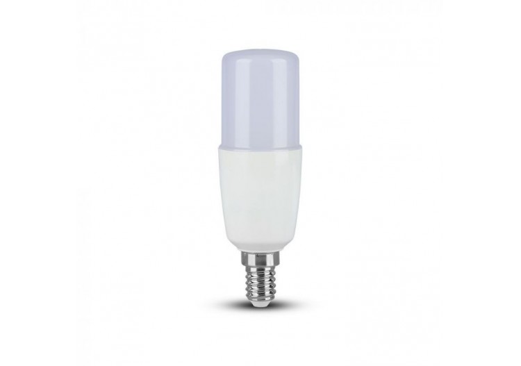 Ampoule LED - 9W E14 T37 Plastique Blanc Chaud