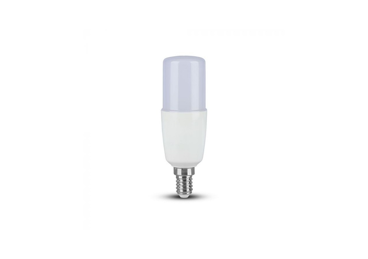 Ampoule LED - 9W E14 T37 Plastique Blanc Chaud