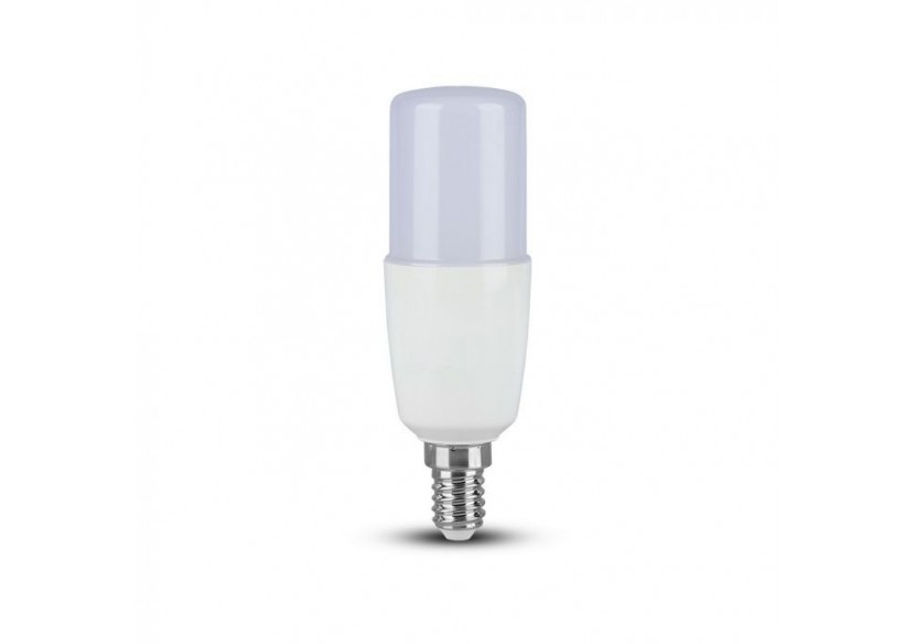 Ampoule LED - 9W E14 T37 Plastique Blanc Chaud