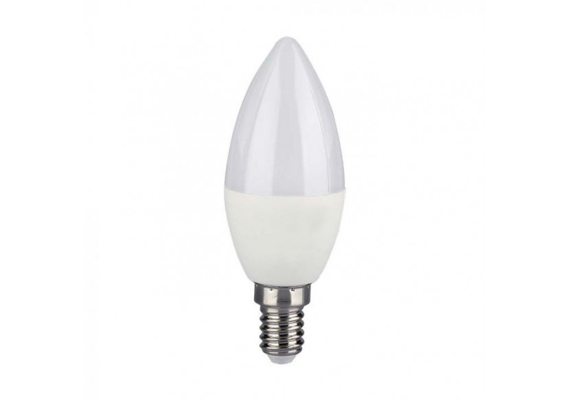 Ampoule LED Bougie 4,8W E14 Contrôle RF RVB + 3000K Intensité variable