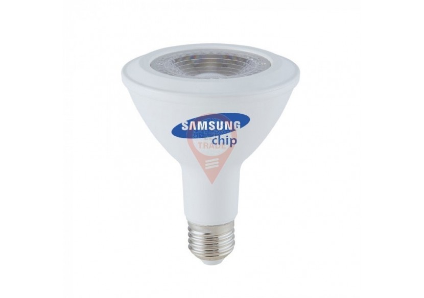 Ampoule LED - Puce SAMSUNG 11W E27 PAR30 Plastique 4000K