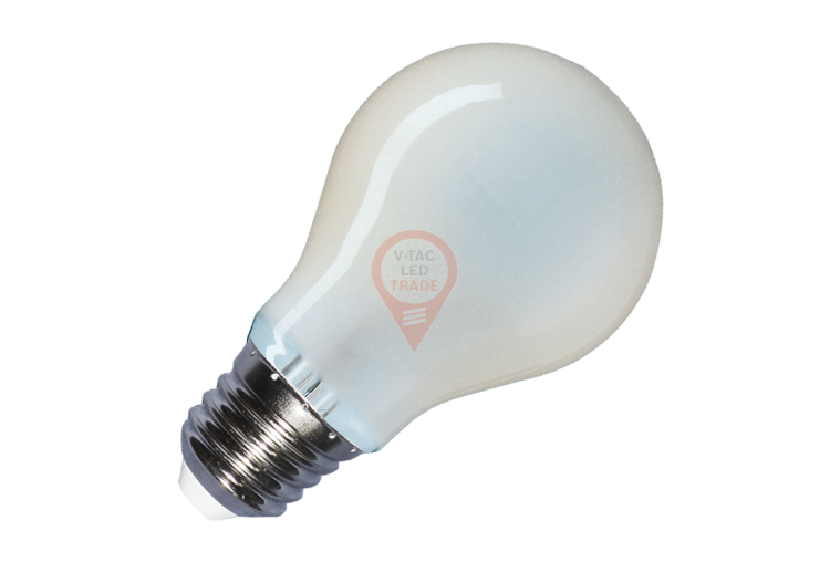Ampoule LED à Filament Frost - 8W E27 A67 Blanc Naturel