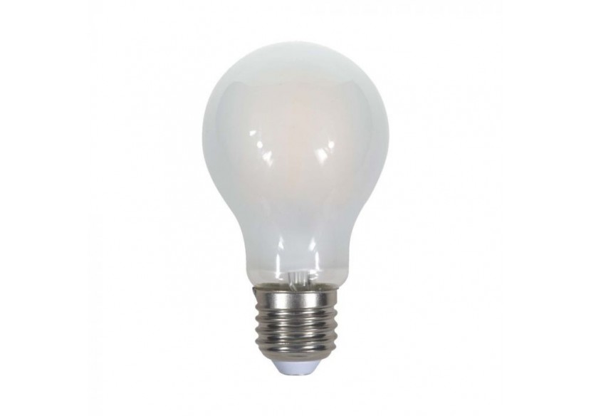 Ampoule LED à Filament Frost - 5W E27 A60 Blanc Chaud