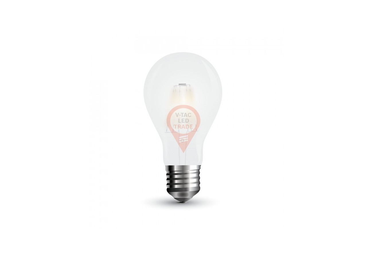 Ampoule LED à Filament Frost - 7W E27 A60 Blanc