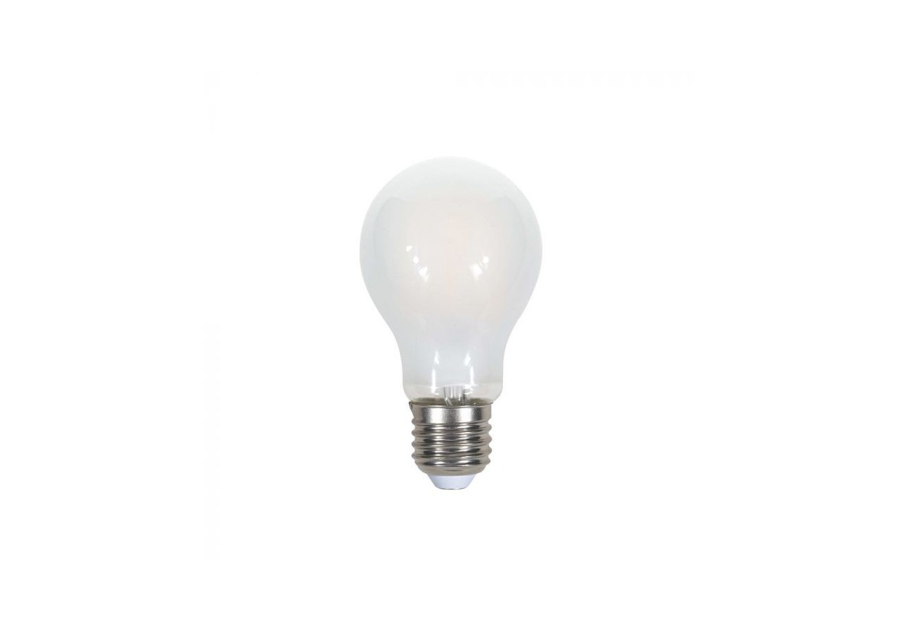 Ampoule LED Frost à Filament - 7W E27 A60 Blanc Chaud