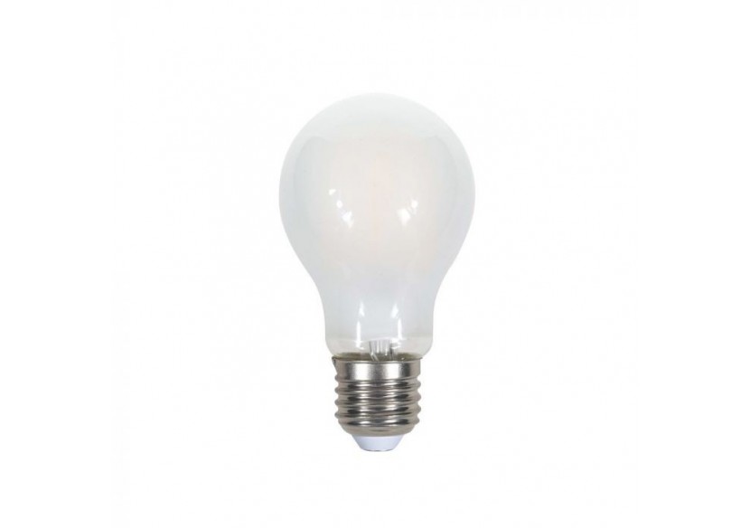Ampoule LED Frost à Filament - 7W E27 A60 Blanc Chaud