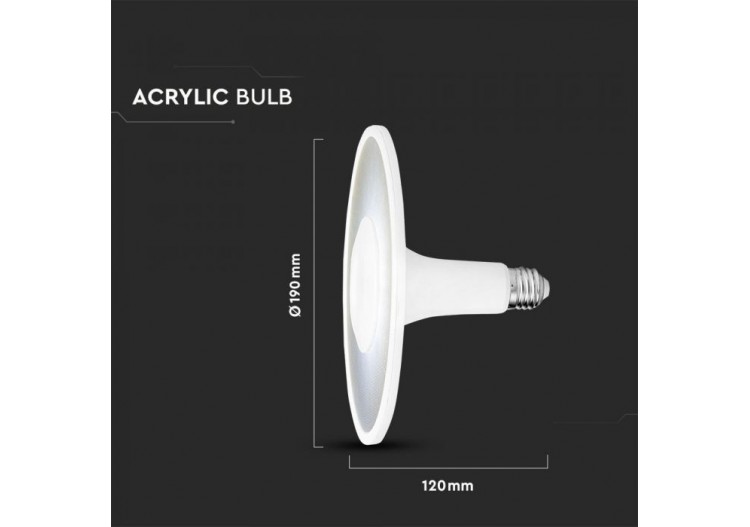 Ampoule LED - Puce SAMSUNG 11W Acrylique UFO Plastique 6400K