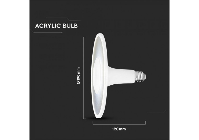 Ampoule LED - Puce SAMSUNG 11W Acrylique UFO Plastique 6400K
