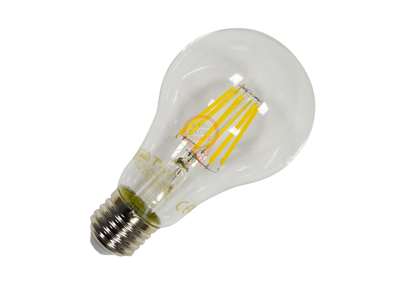 Ampoule LED - 10W Filament Brevet E27 A67 Blanc Chaud