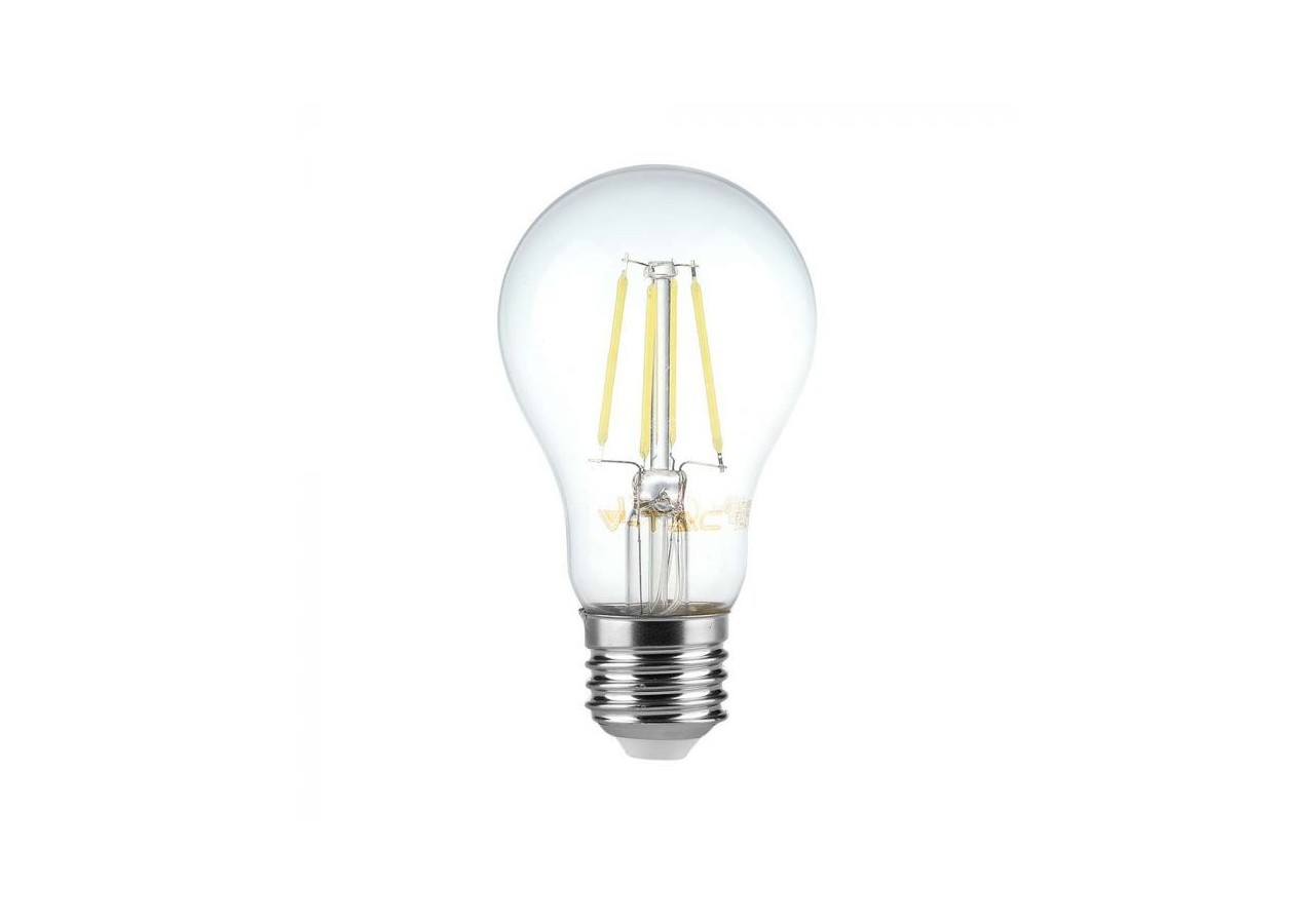 Ampoule LED - 12,5W Filament E27 A70 Couvercle Transparent 4000K
