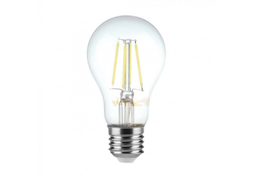 Ampoule LED - 12,5W Filament E27 A70 Couvercle Transparent 4000K