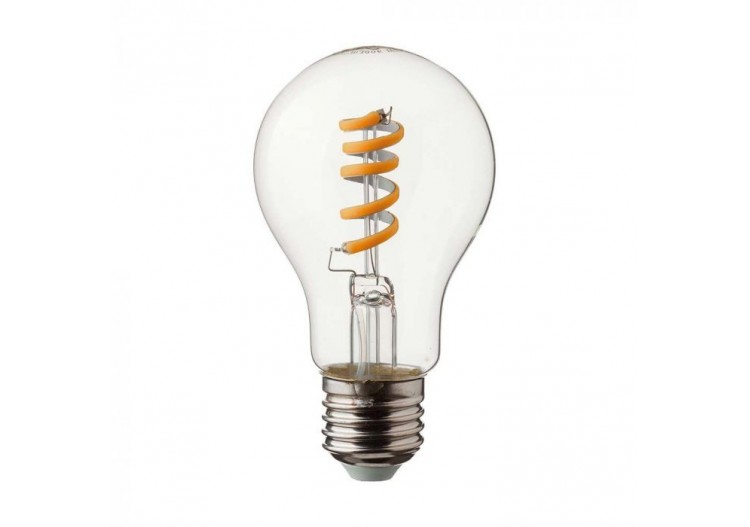 Ampoule LED 4W Filament E27 Twist Bougie Frost Blanc Chaud