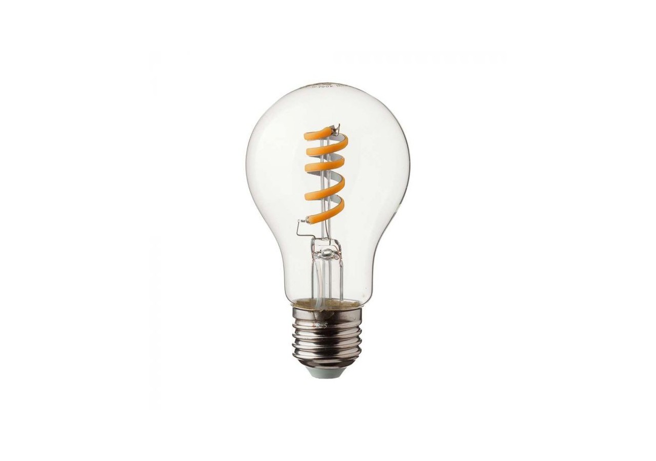 Ampoule LED 4W Filament E27 Twist Bougie Frost Blanc Chaud