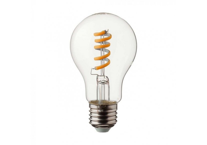 Ampoule LED 4W Filament E27 Twist Bougie Frost Blanc Chaud