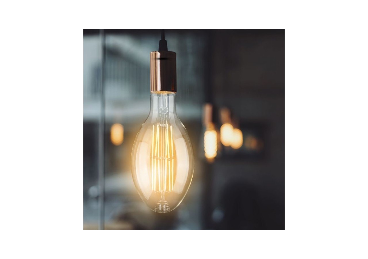 Ampoule LED 24W E27 ED120 Couvercle Transparent 4000K 160 lm/W