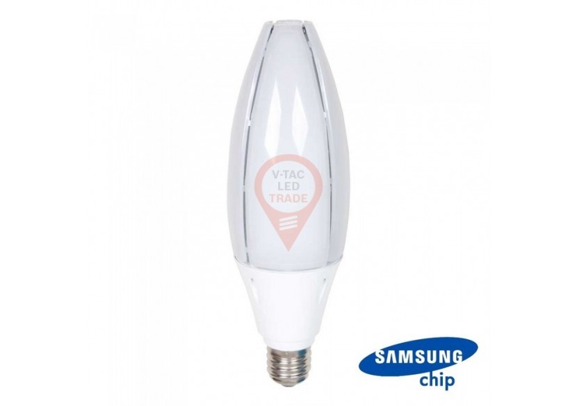 Ampoule LED - SAMSUNG CHIP 60W E40 Lampe Olive Blanc Naturel
