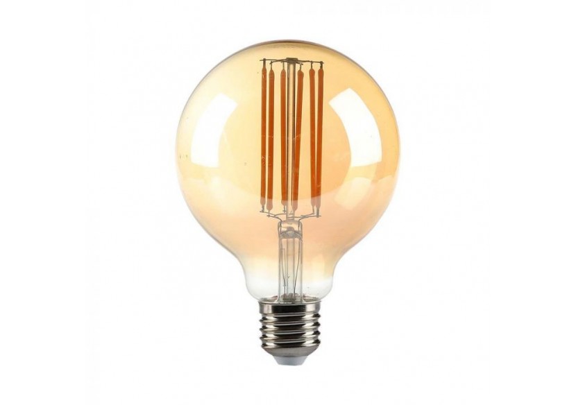 Ampoule LED - 7W Vintage Spécial Filament E27 G95 Blanc Chaud