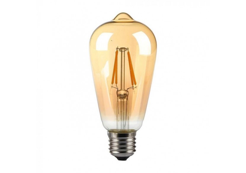 Ampoule LED à Filament - 4W E27 Blanc Chaud